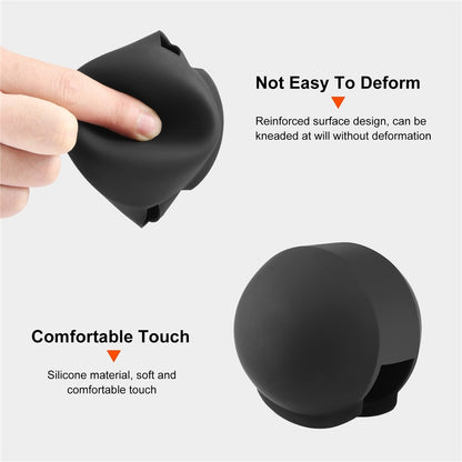PULUZ PU891 For Insta360 X3 Panoramic Camera Invisible Waterproof Case Silicone Lens Protective Cover