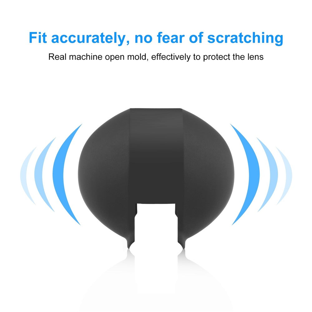 PULUZ PU891 For Insta360 X3 Panoramic Camera Invisible Waterproof Case Silicone Lens Protective Cover