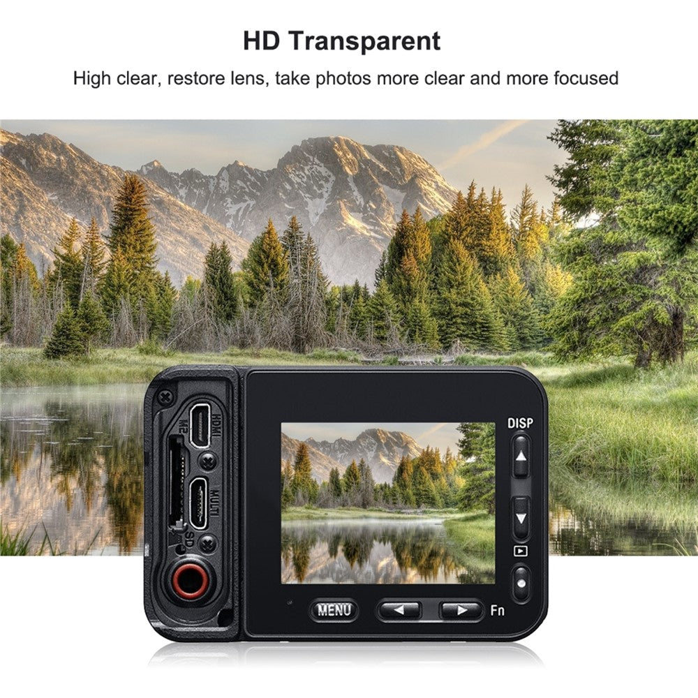 PULUZ PU406 For Sony RX0 II / RX0 Camera Front Lens Rear Display Screen Protector HD Anti Fingerprint AF Protection Film