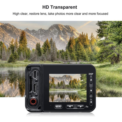 PULUZ PU406 For Sony RX0 II / RX0 Camera Front Lens Rear Display Screen Protector HD Anti Fingerprint AF Protection Film
