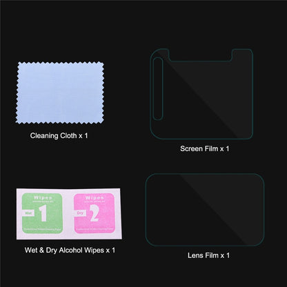 PULUZ PU406 For Sony RX0 II / RX0 Camera Front Lens Rear Display Screen Protector HD Anti Fingerprint AF Protection Film