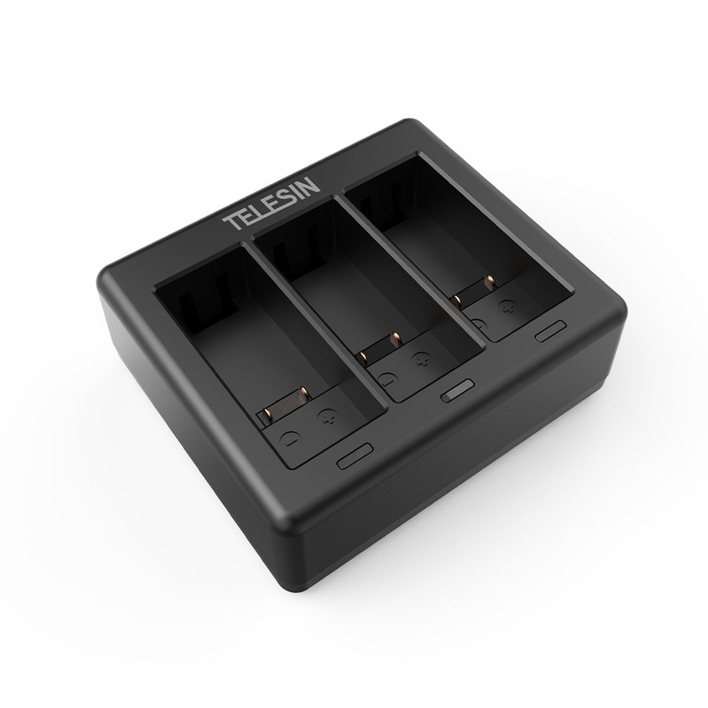 TELESIN AT1103 Triple Channel Battery Charger for GoPro HERO 9 Black Battery Charger