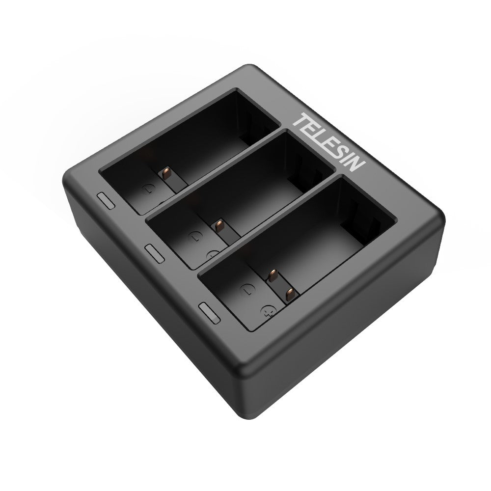 TELESIN AT1103 Triple Channel Battery Charger for GoPro HERO 9 Black Battery Charger