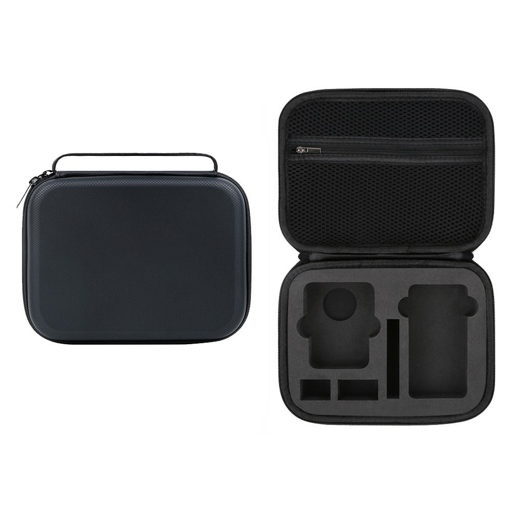 For DJI Osmo 360 Panoramic Camera Storage Case PU Leather Handbag Carrying Bag