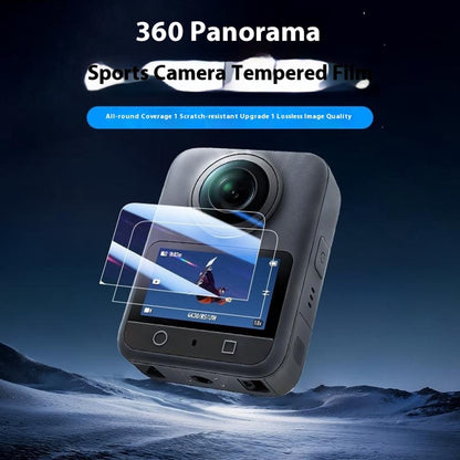 2Pcs For DJI Osmo 360 Camera Tempered Glass Screen Film Anti-Scratch Camera Film
