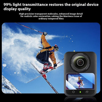 2Pcs For DJI Osmo 360 Camera Tempered Glass Screen Film Anti-Scratch Camera Film