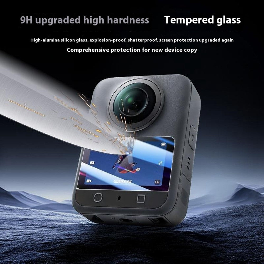2Pcs For DJI Osmo 360 Camera Tempered Glass Screen Film Anti-Scratch Camera Film