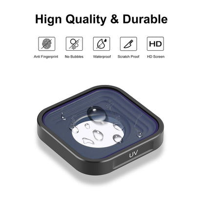 PULUZ PU923 UV Filter for GoPro HERO11 Black  /  HERO11 Black Mini  /  HERO10 Black  /  HERO9 Black Optical Glass Camera Lens Filter