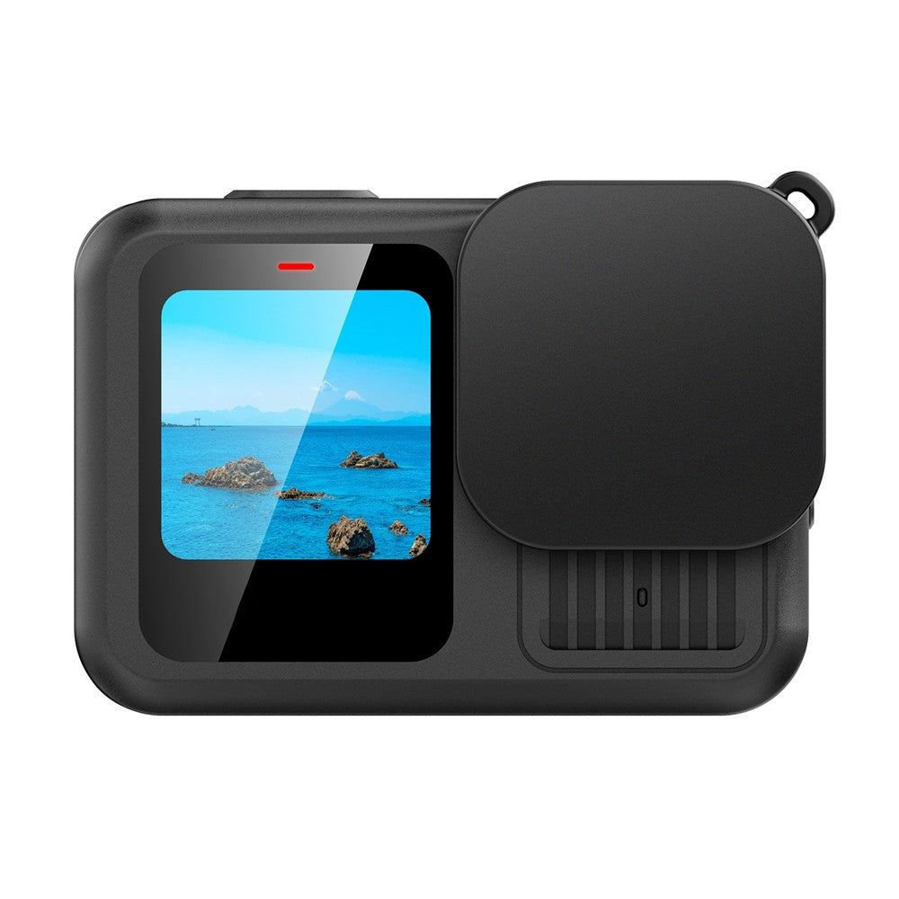 PULUZ PU955B For GoPro HERO13 Black Anti Scratch Camera Lens Cover Soft TPU Protective Cap