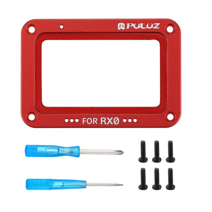 PULUZ PU318 For Sony RX0 / RX0 II Camera Tempered Glass Lens Protector with Screws and Screwdriver