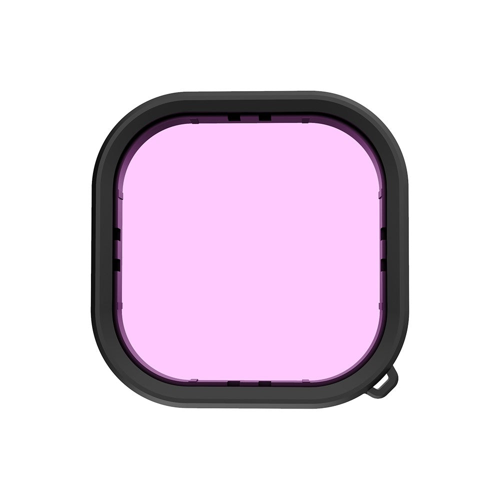 TELESIN GP-FLT-904 3 in 1 Waterproof Case Filters for GoPro Hero 9 / 10 / 11 Red / Pink / Purple Lens Filter Set