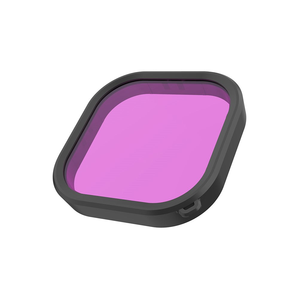TELESIN GP-FLT-904 3 in 1 Waterproof Case Filters for GoPro Hero 9 / 10 / 11 Red / Pink / Purple Lens Filter Set