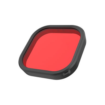TELESIN GP-FLT-904 3 in 1 Waterproof Case Filters for GoPro Hero 9 / 10 / 11 Red / Pink / Purple Lens Filter Set