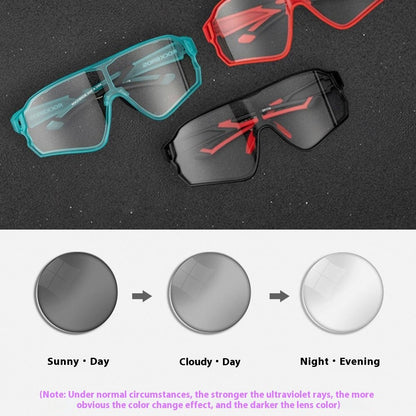 ROCKBROS Sports Glasses for Cycling Running Shatterproof PC Lens Windproof Polarized Sunglasses
