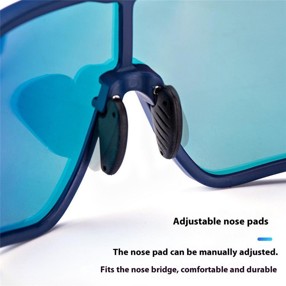 ROCKBROS Sports Glasses for Cycling Running Shatterproof PC Lens Windproof Polarized Sunglasses