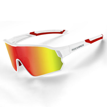 ROCKBROS Sports Glasses for Cycling Running Shatterproof PC Lens Windproof Polarized Sunglasses