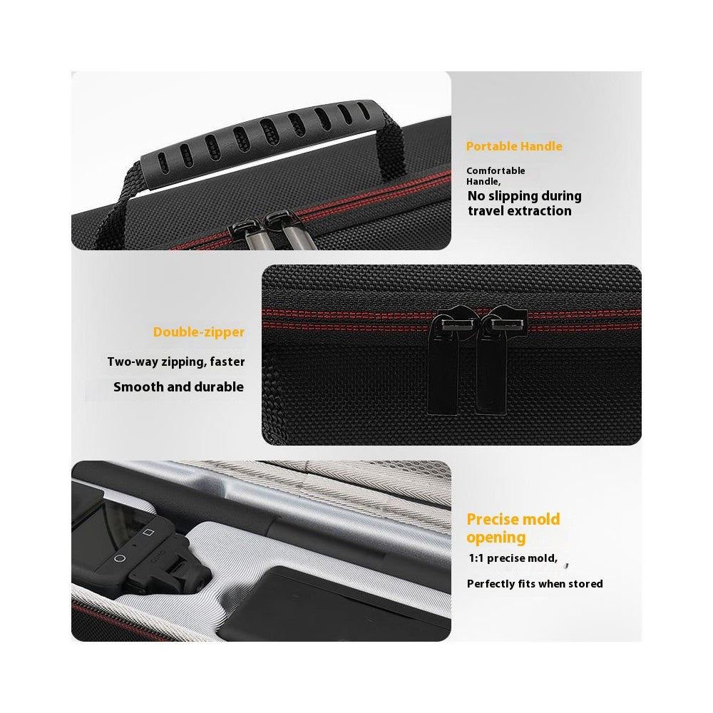 For DJI Osmo 360 Action Camera EVA Storage Case Shockproof Portable Carrying Bag