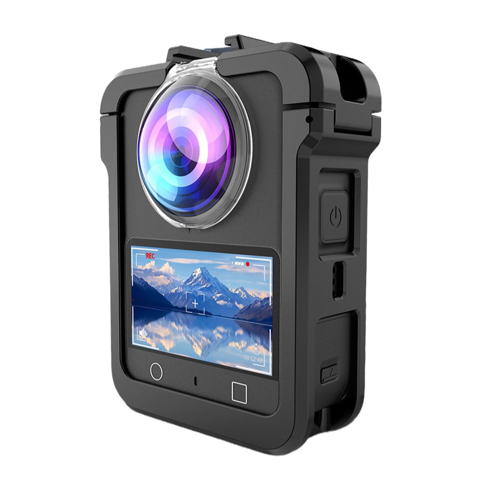 For DJI Osmo 360 Camera Cage Magnetic Quick Release Hard PC Protective Frame with 1 / 4" Adapter