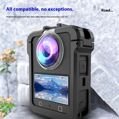 For DJI Osmo 360 Camera Cage Magnetic Quick Release Hard PC Protective Frame with 1 / 4" Adapter