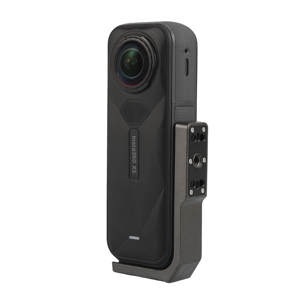 For Insta360 X5 / X4 / X3 Camera Mount Horizontal Vertical Aluminum Alloy Anti Shake Mounting Bracket