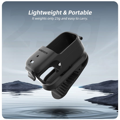 SUNNYLIFE ON-J062 For DJI Osmo Nano Backpack Clip Holder 360 Degree Rotatable Camera Mount Alligator Clamp Outdoor Photography
