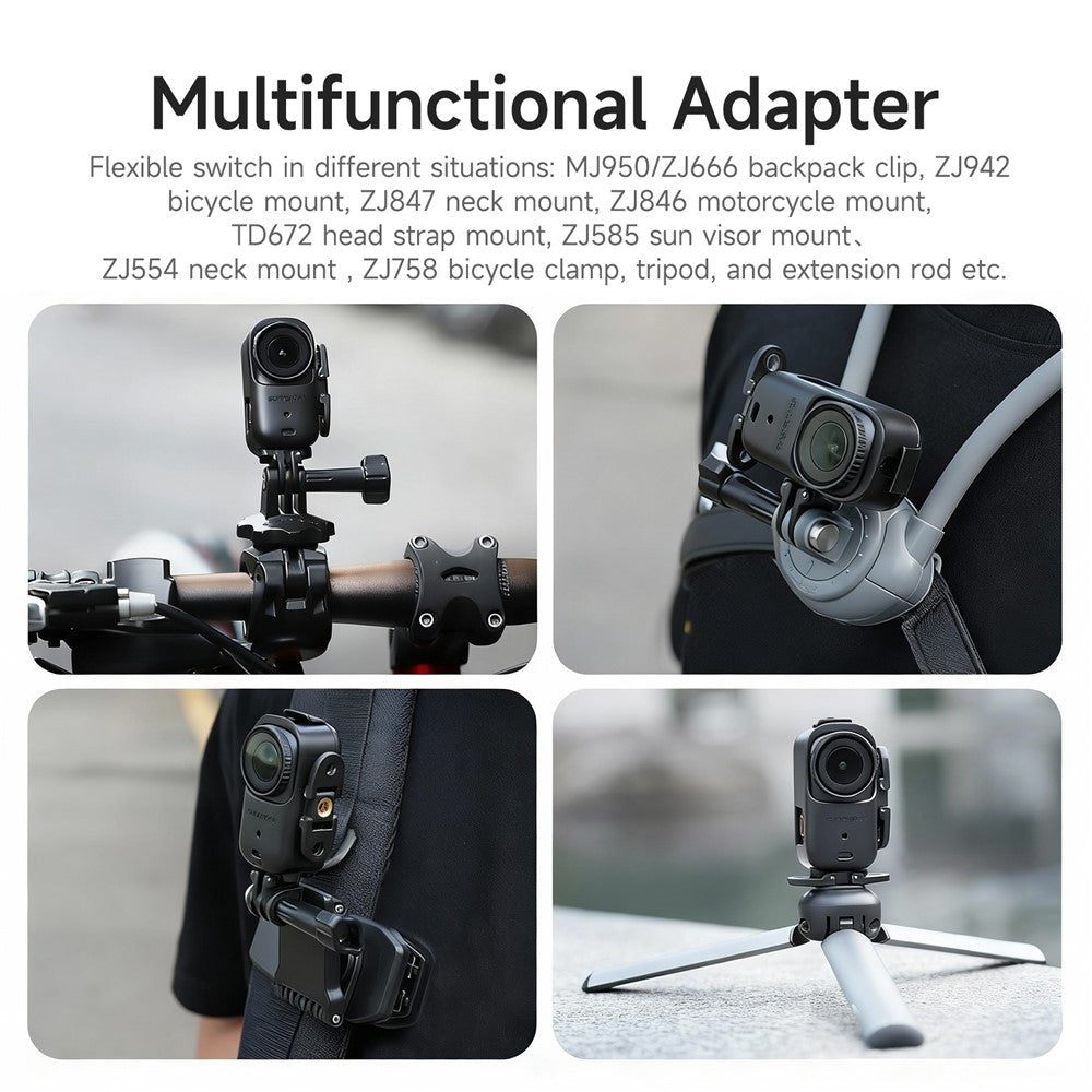 SUNNYLIFE ON-BK065 For DJI Osmo Nano Protective Frame Horizontal / Vertical Camera Adapter Mount