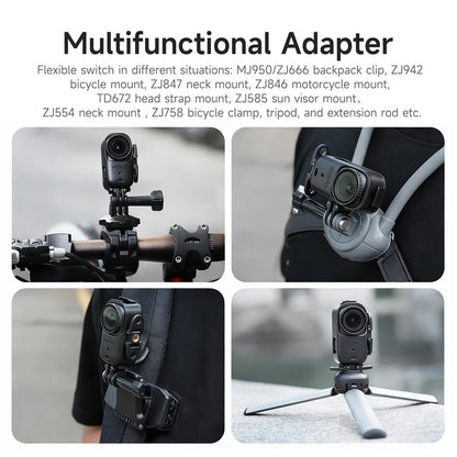 SUNNYLIFE ON-BK065 For DJI Osmo Nano Protective Frame Horizontal / Vertical Camera Adapter Mount