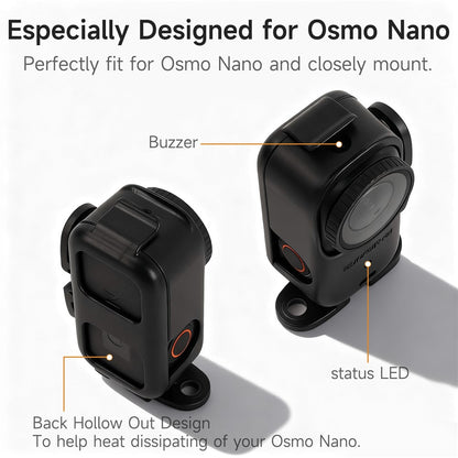 SUNNYLIFE ON-BK065 For DJI Osmo Nano Protective Frame Horizontal / Vertical Camera Adapter Mount