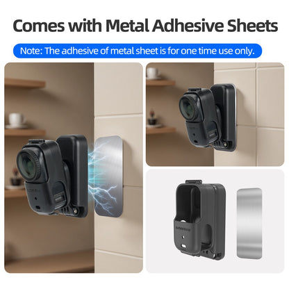 SUNNYLIFE ON-DZ063 For DJI Osmo Nano Magnetic Mount Stand 360 Degree Rotatable Folding Camera Holder