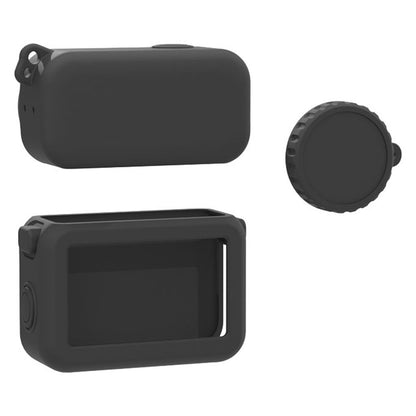 For DJI Osmo Nano Silicone Case Action Camera Protective Cover Dust-Proof with Lens Guard