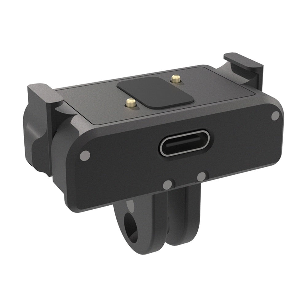 For DJI Osmo 360 / Action 5 / 4 / 3 Camera Magnetic Adapter Quick Release Mount with Type-C Charging Interface