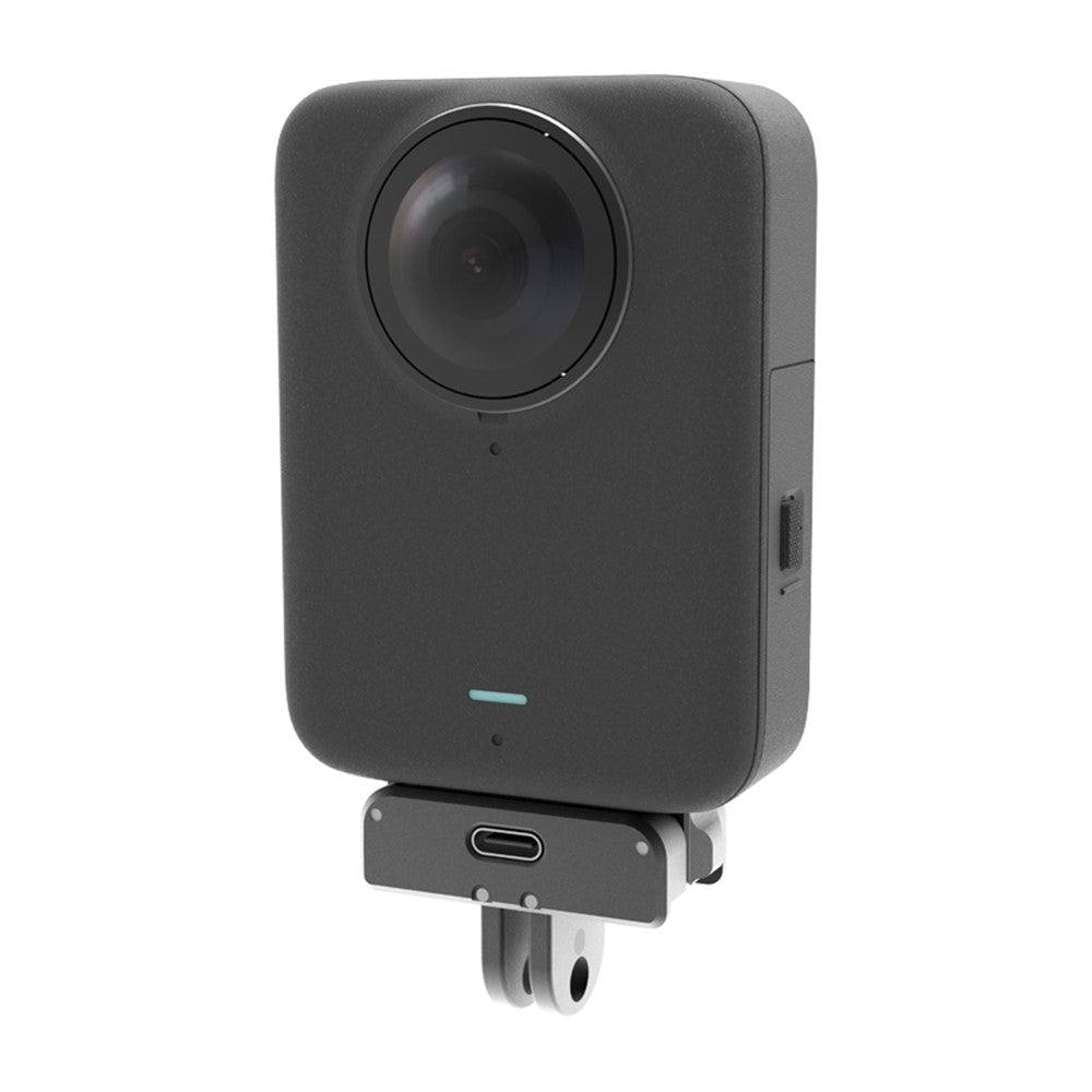 For DJI Osmo 360 / Action 5 / 4 / 3 Camera Magnetic Adapter Quick Release Mount with Type-C Charging Interface