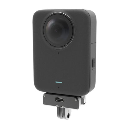 For DJI Osmo 360 / Action 5 / 4 / 3 Camera Magnetic Adapter Quick Release Mount with Type-C Charging Interface