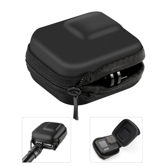 TELESIN AT1105 Half-open Zipper Storage Box Mini EVA Action Camera Container for GoPro Hero9 Black Camera Accessories