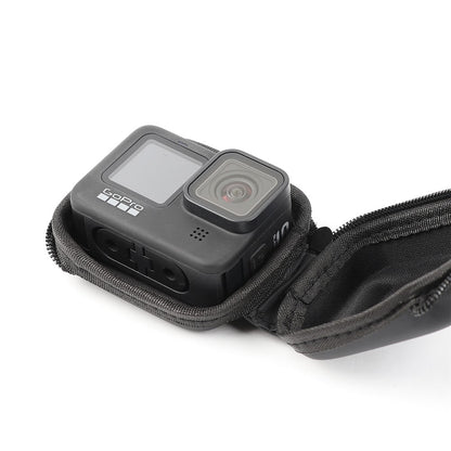 TELESIN AT1105 Half-open Zipper Storage Box Mini EVA Action Camera Container for GoPro Hero9 Black Camera Accessories
