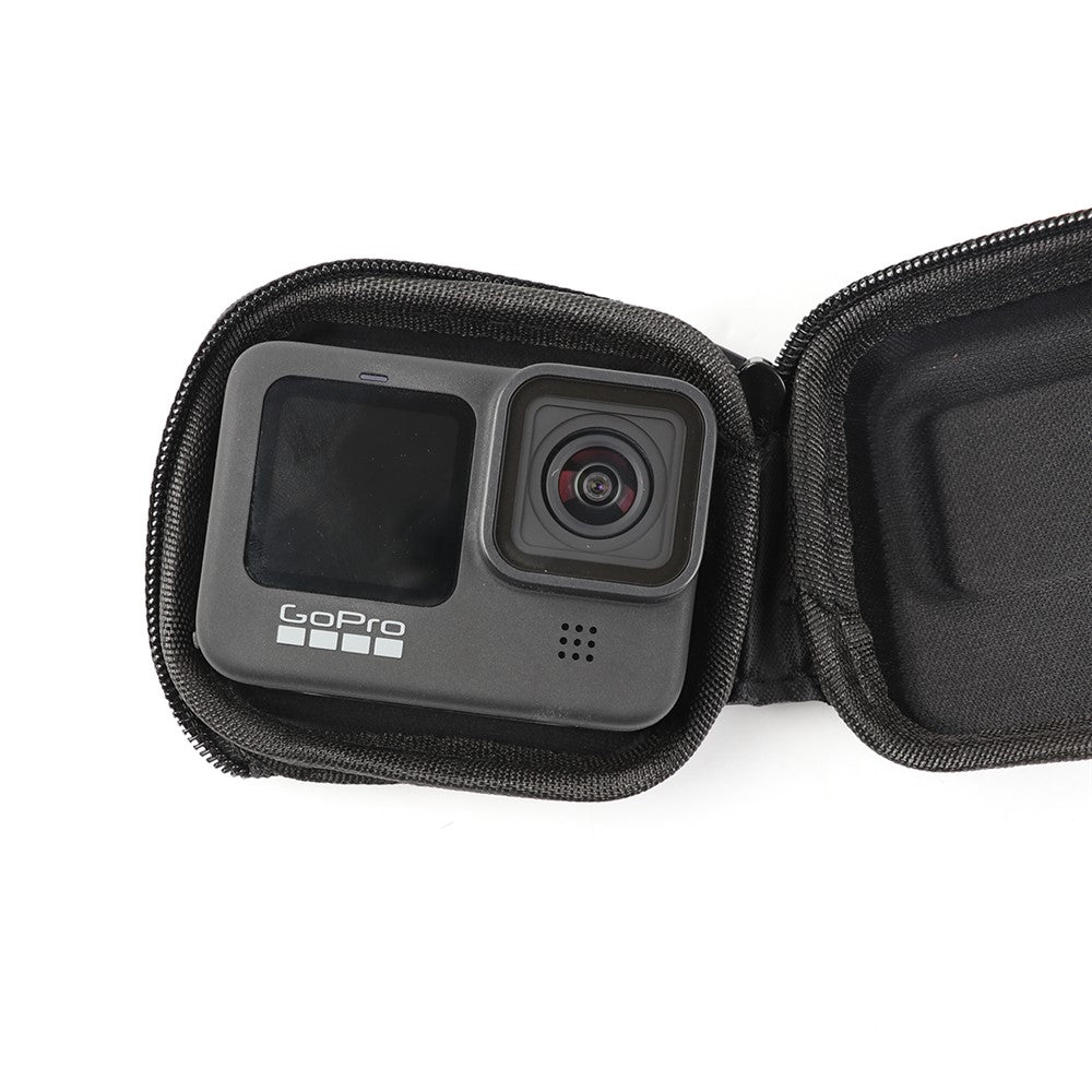 TELESIN AT1105 Half-open Zipper Storage Box Mini EVA Action Camera Container for GoPro Hero9 Black Camera Accessories