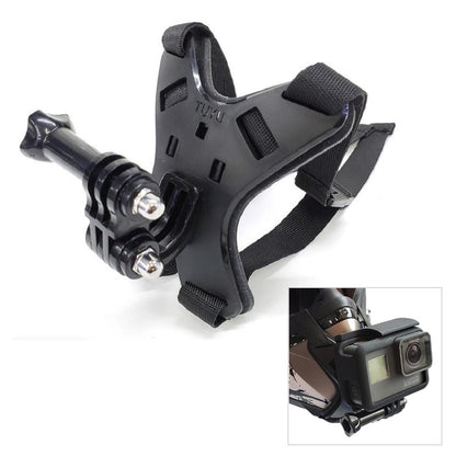 Motorcycle Helmet Chin Stand Mount Holder for GoPro HERO9 Black AT1108
