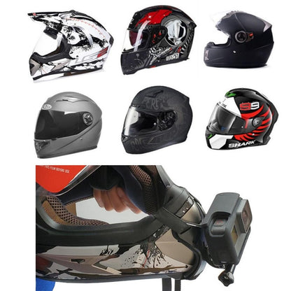 Motorcycle Helmet Chin Stand Mount Holder for GoPro HERO9 Black AT1108