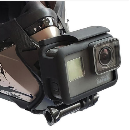 Motorcycle Helmet Chin Stand Mount Holder for GoPro HERO9 Black AT1108