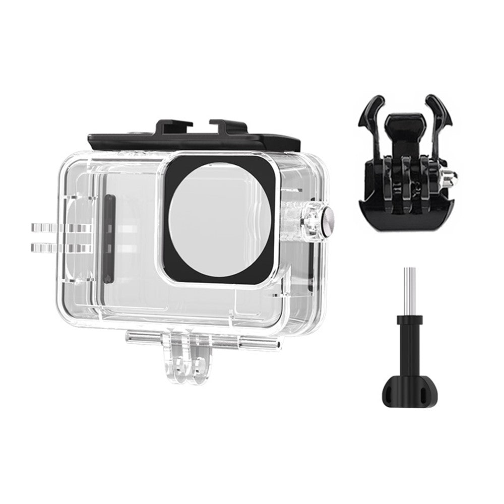 For DJI Osmo Action 6 Camera Underwater Diving Housing 45m Waterproof Case with Filter
