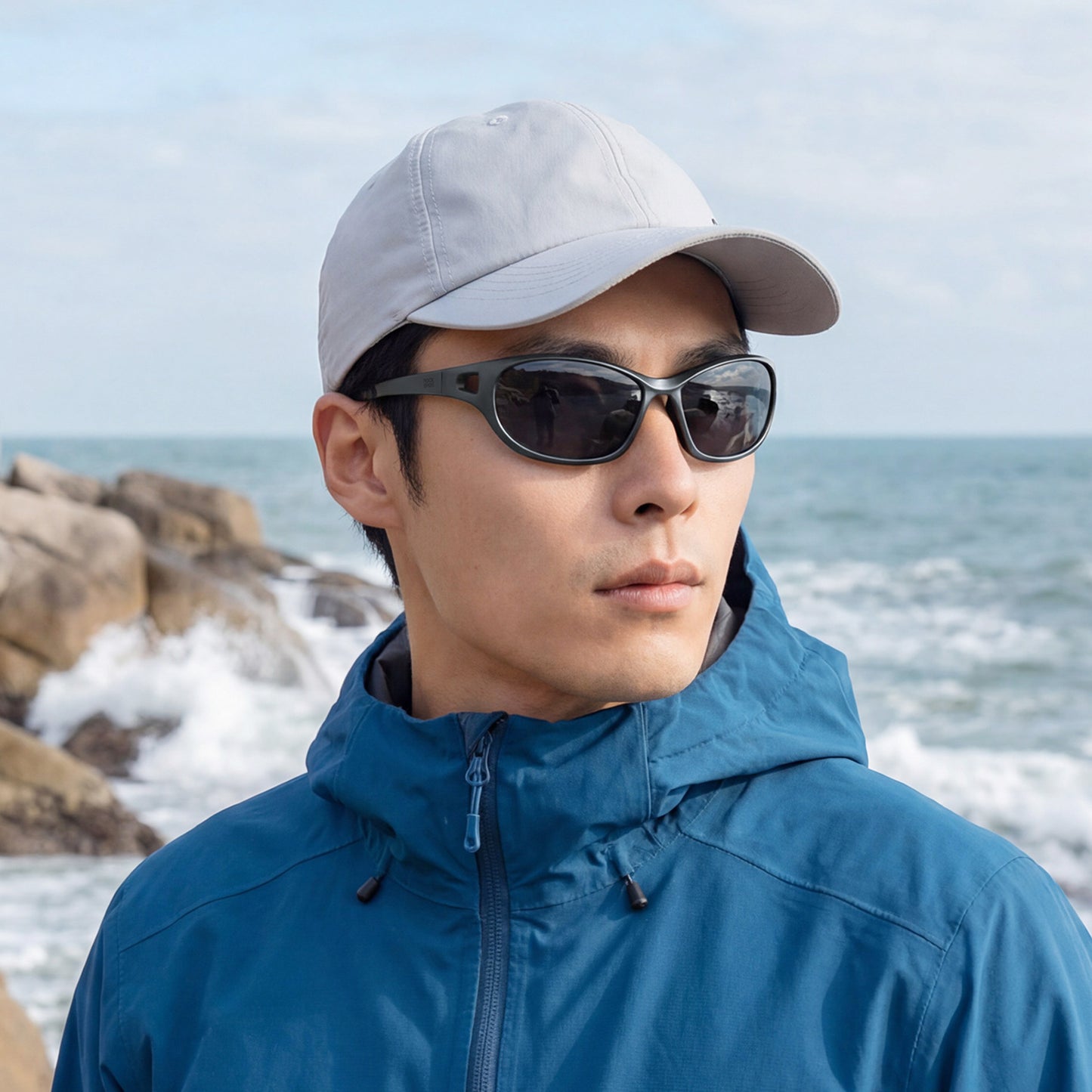 ROCKBROS SP394 Outdoor Sports Polarized Sunglasses for Cycling Running Fishing UV400 Protection Eyewear