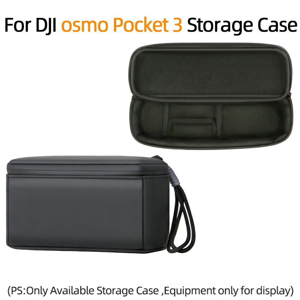 For DJI Osmo Pocket 3 Action Camera Carrying Bag Lycra Portable Storage Case with Hand Strap