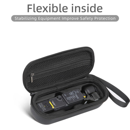 Portable Carrying Case for DJI Osmo Pocket 4 PU Storage Bag Anti-Scratch Protective Hard Shell Pouch