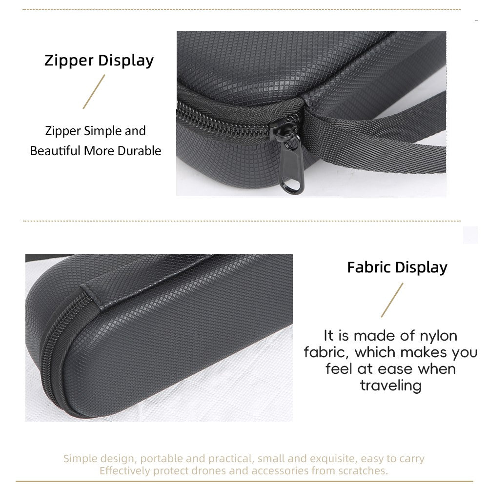 Portable Carrying Case for DJI Osmo Pocket 4 PU Storage Bag Anti-Scratch Protective Hard Shell Pouch