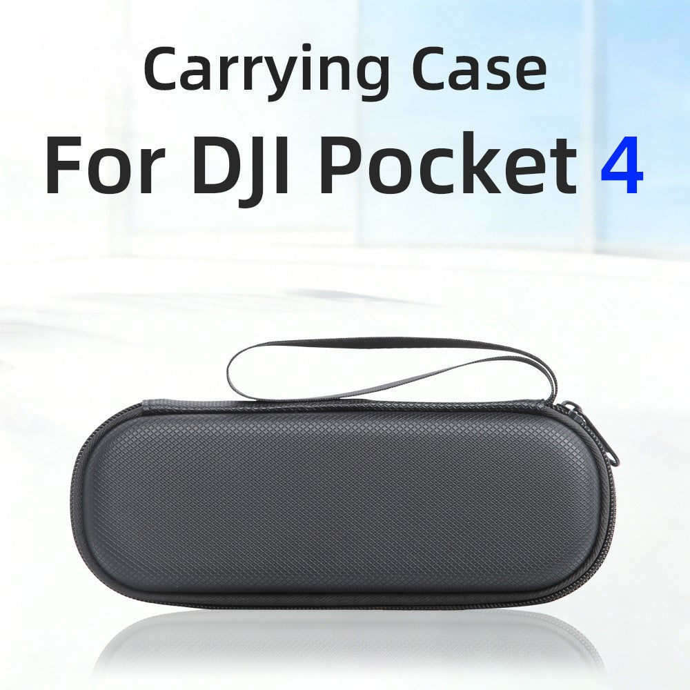 Portable Carrying Case for DJI Osmo Pocket 4 PU Storage Bag Anti-Scratch Protective Hard Shell Pouch