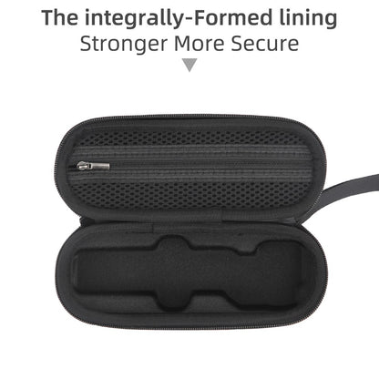 Portable Carrying Case for DJI Osmo Pocket 4 PU Storage Bag Anti-Scratch Protective Hard Shell Pouch