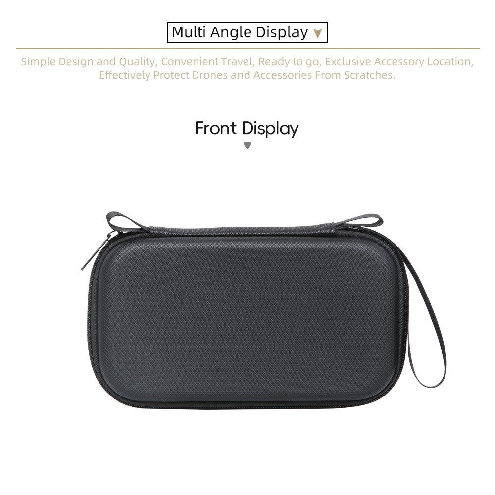 For DJI Osmo Pocket 4 Portable Carrying Case PU Storage Bag Protective Hard Shell
