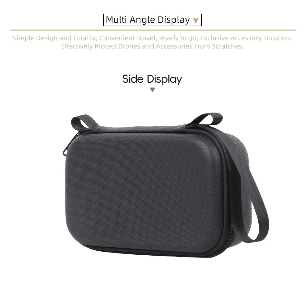 For DJI Osmo Pocket 4 Portable Carrying Case PU Storage Bag Protective Hard Shell