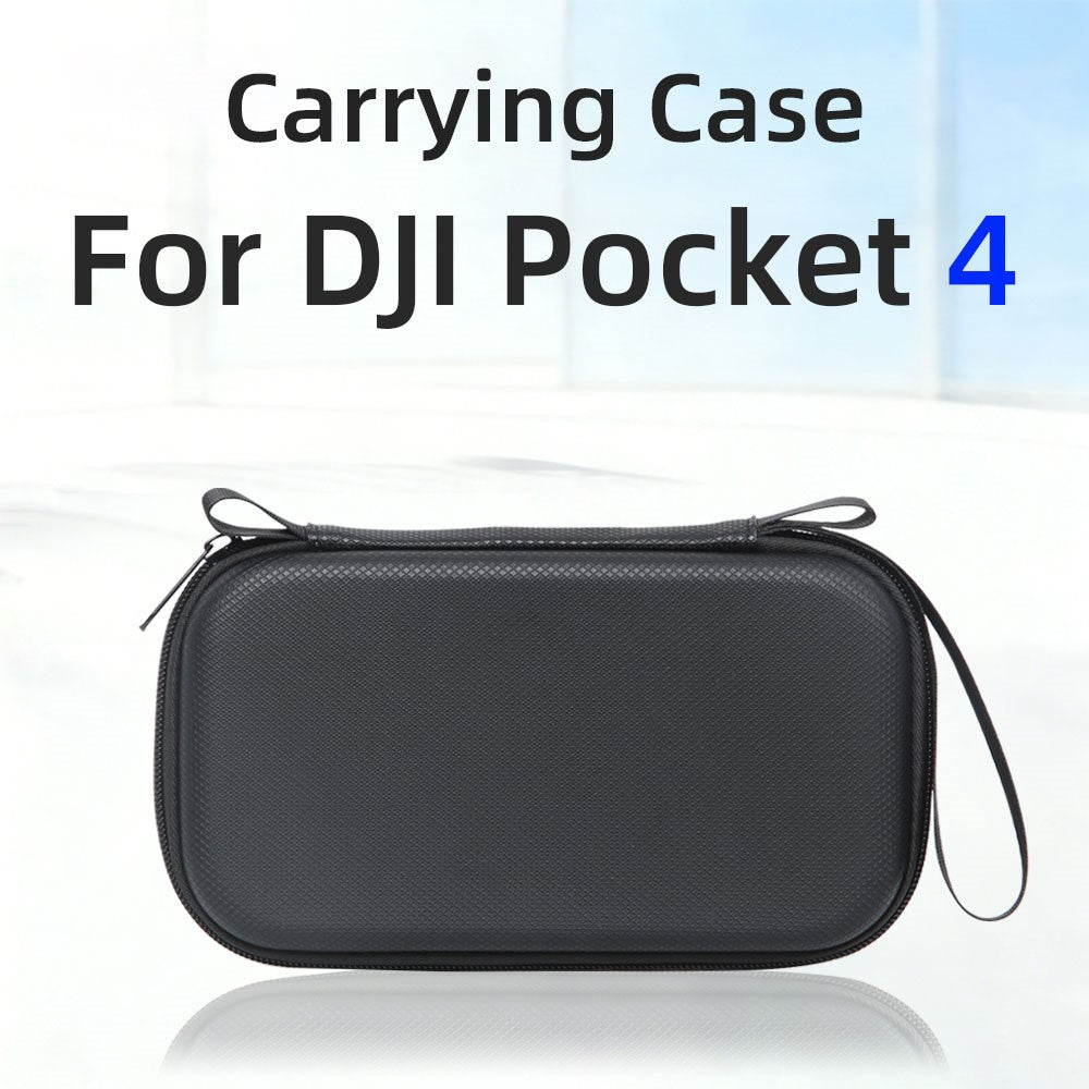 For DJI Osmo Pocket 4 Portable Carrying Case PU Storage Bag Protective Hard Shell