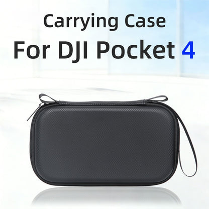 For DJI Osmo Pocket 4 Portable Carrying Case PU Storage Bag Protective Hard Shell